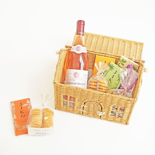 Panier en rotin Petite Maison