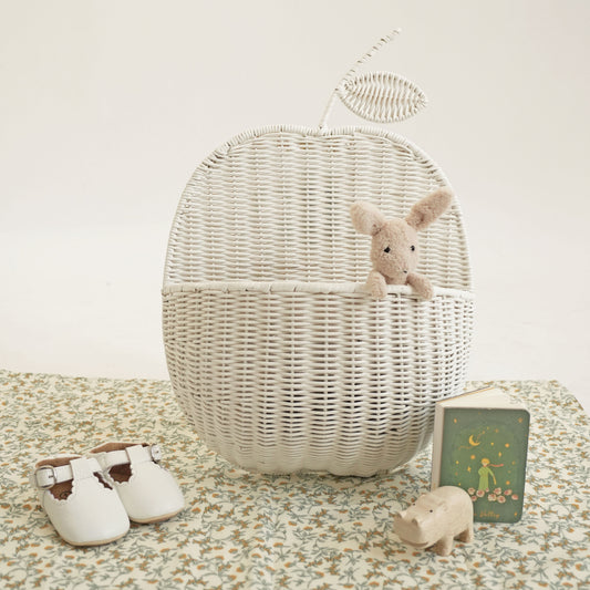 Pear / Apple Rattan Basket Hamper