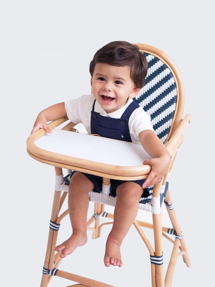 Milou' chevron baby high chair 