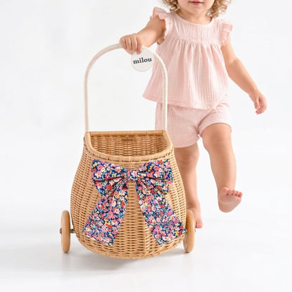 Petite Louise  French Market Cart with Bow