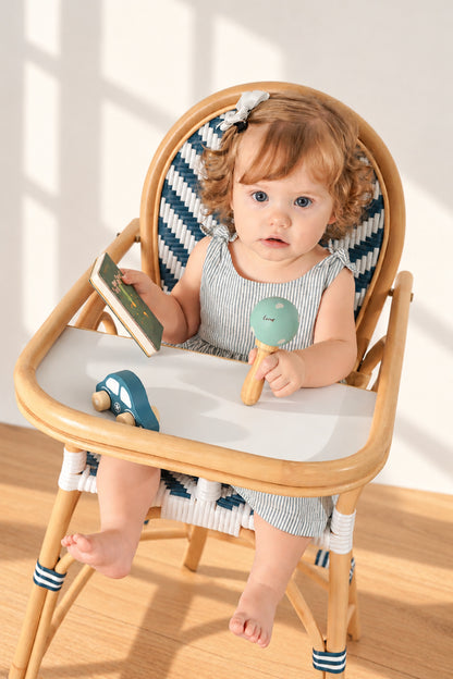 Kursi Makan Bayi Rotan Paris Bebe