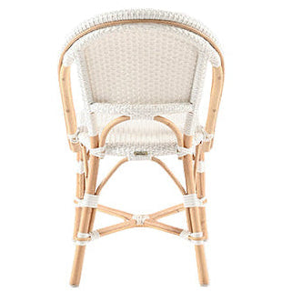 Chaises et table de bistrot en rotin Petit Paris pour enfants