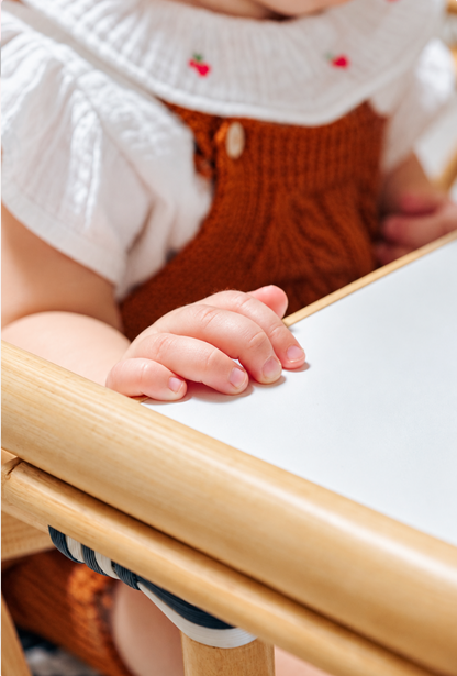 Kursi Makan Bayi Rotan Paris Bebe