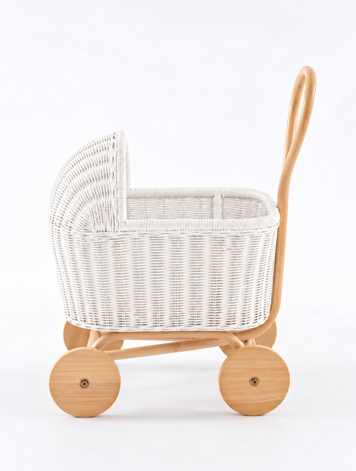 Ma Petite Sophie Rattan Toy Pram