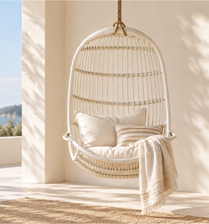 Petit Coccon Rattan Hanging Chair