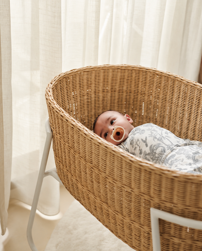 Keranjang Bayi Rotan Ayun