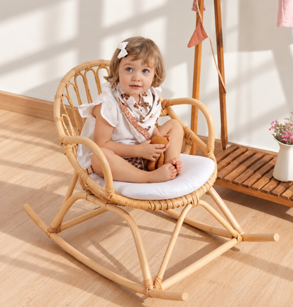 Petit Swing Rattan Rocking Chair