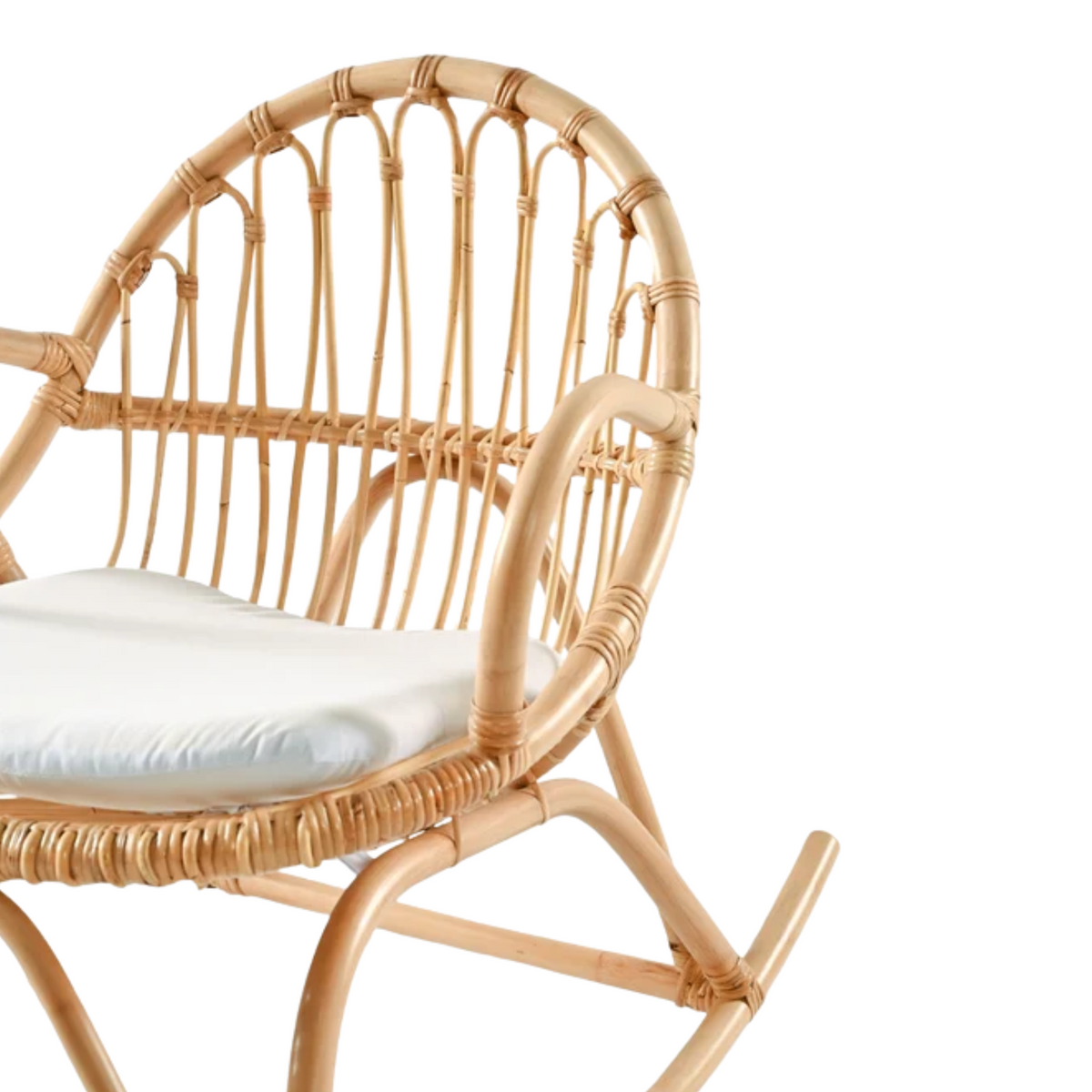 Petit Swing Rattan Rocking Chair