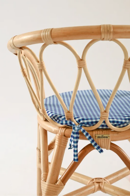 Mon Petit Wavy Rattan Kids Table and chairs Sets