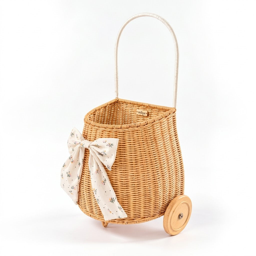 Petite Louise  French Market Cart with Bow