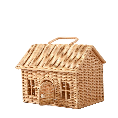 Petite Maison Rattan Toy Basket