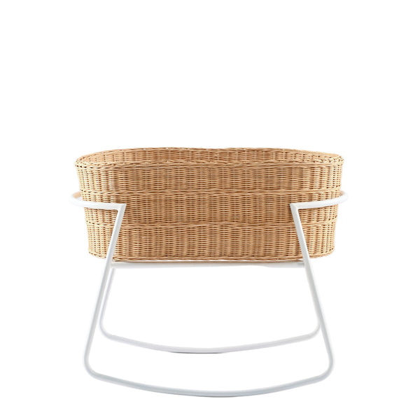 Rocking Rattan Bassinet